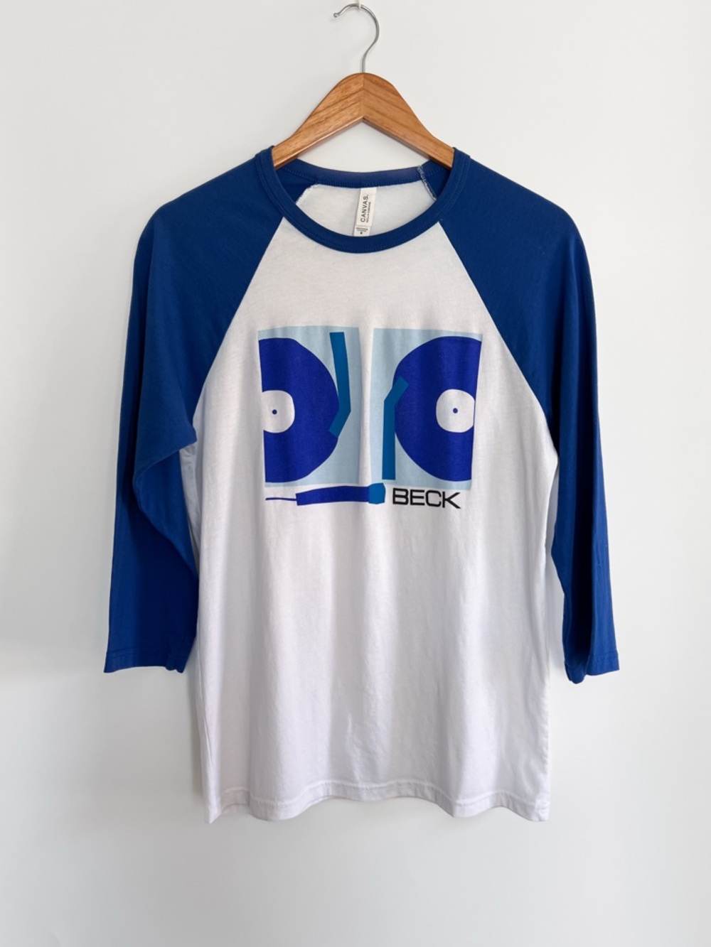 Rare + Original 90s Beck Concert tee Raglan Baseball T-shirt